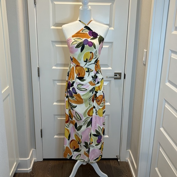 FARM Rio Midi Fruits Dress Size M - Picture 6 of 11